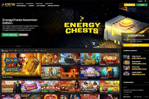 energy casino app